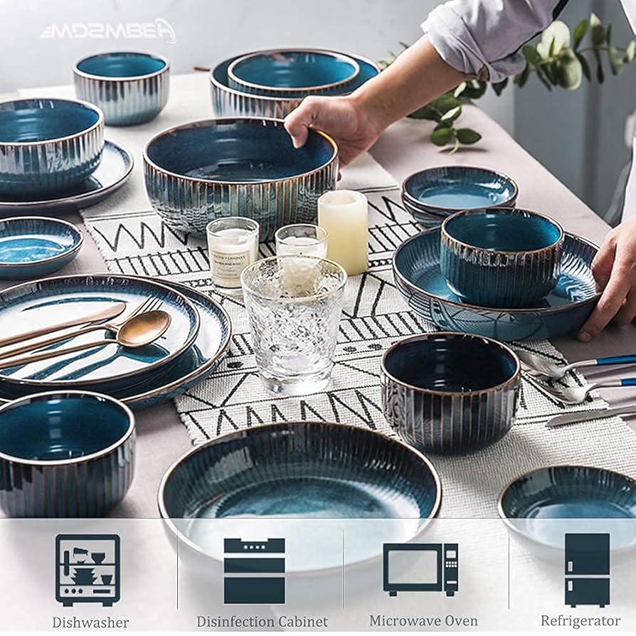 Halekulani　　  SOLAR 食器セット Amazon.co.jp: 星空シリーズ、食器セット ストーンウェア